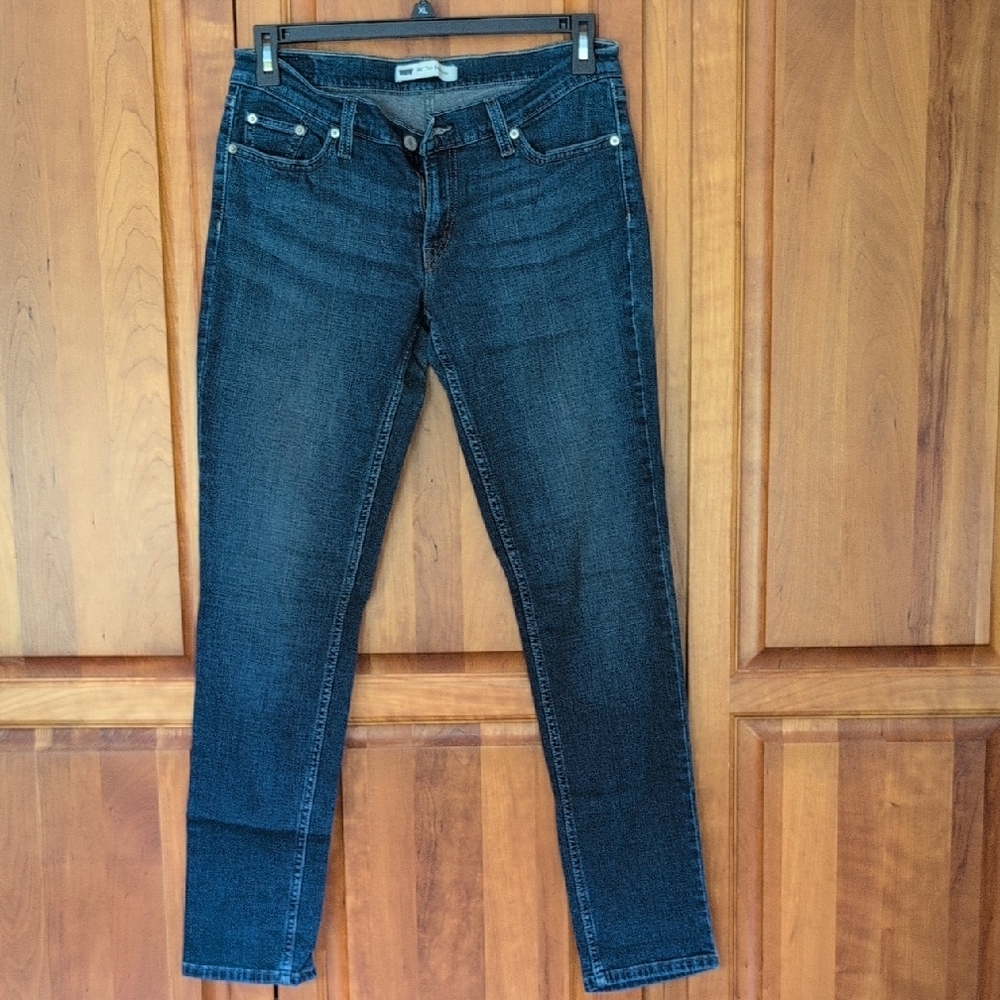 Levi's Blue Straight Leg Jeans Timeless Design
